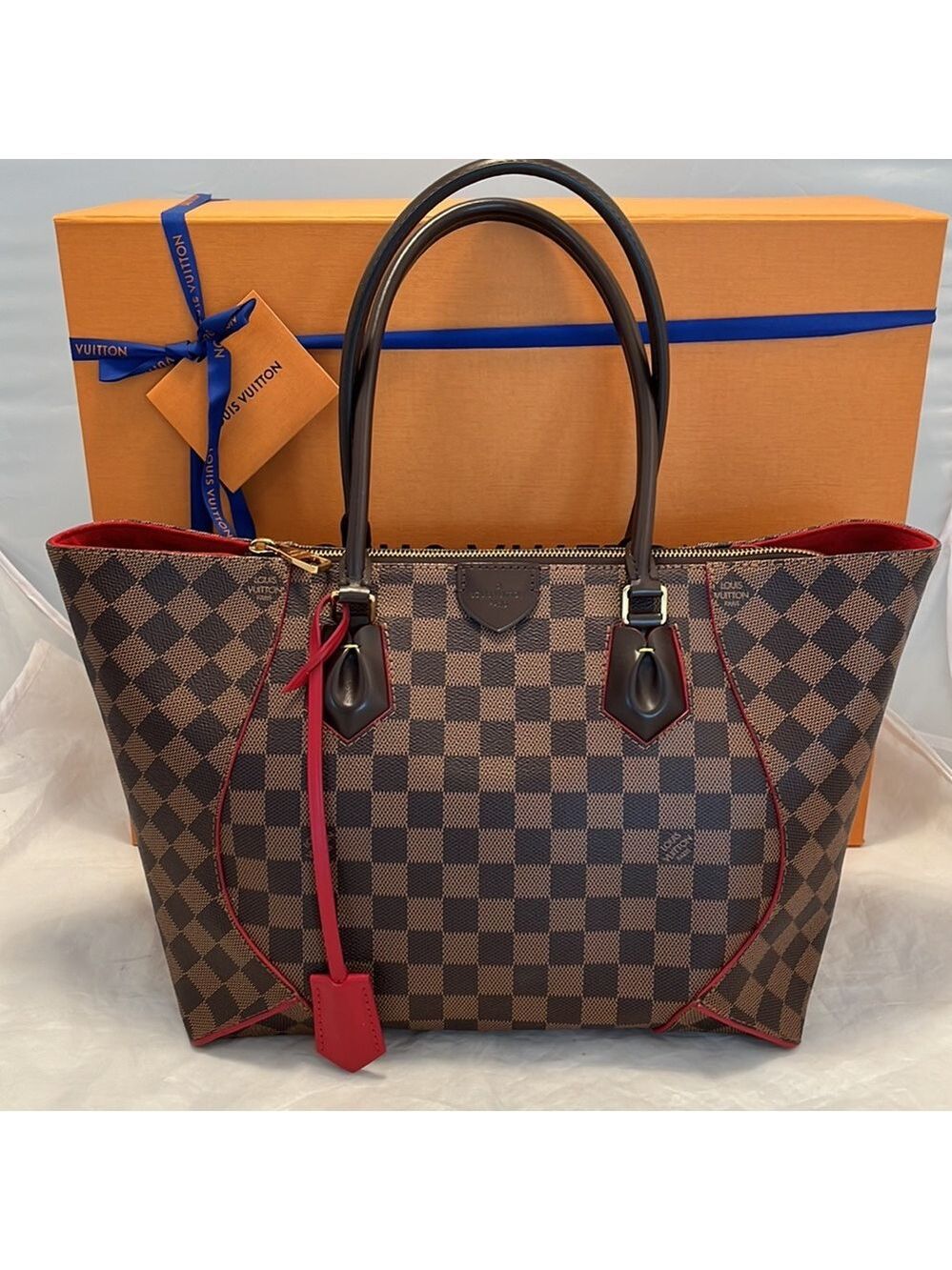 Louis Vuitton Damier Ebene Caissa MM
